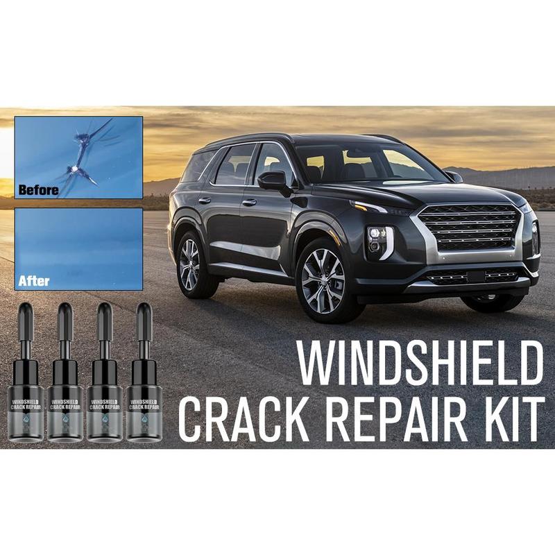 Windshield Crack Repair Fluid